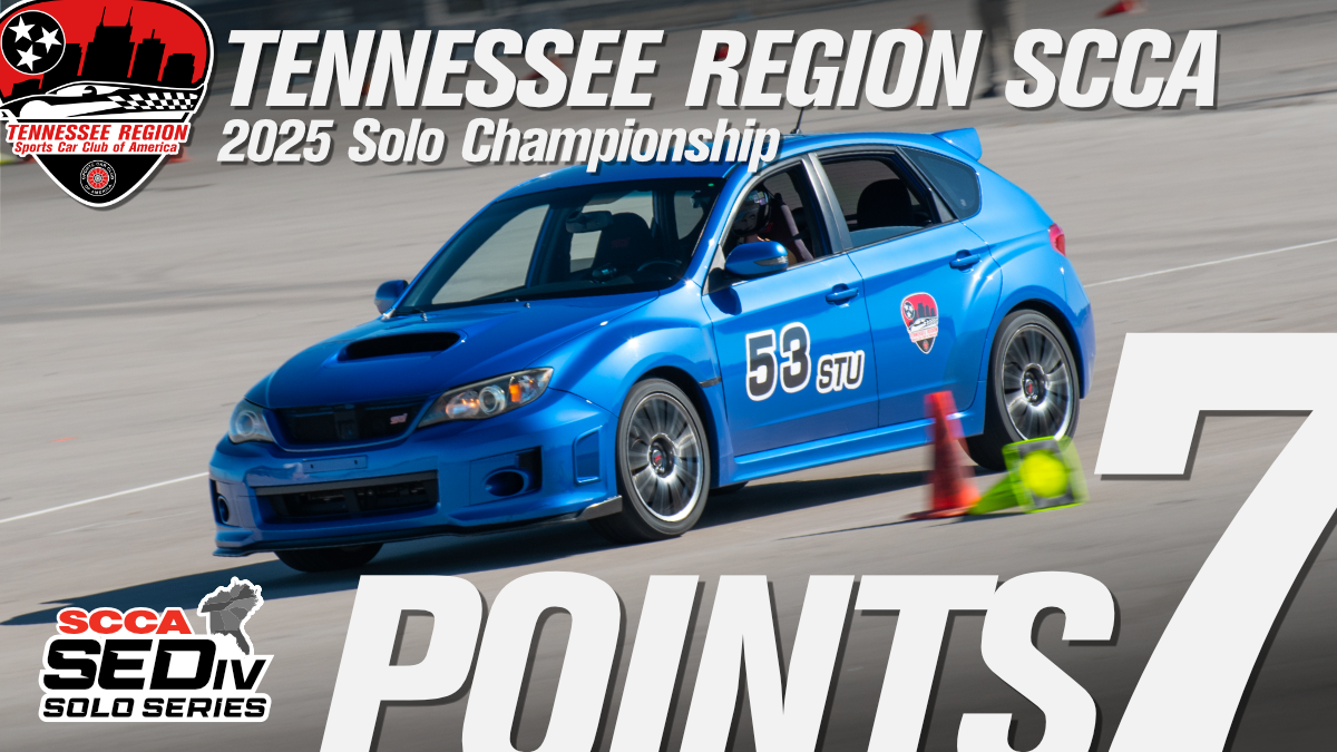 Points Event 7 : SEDiv Solo Series